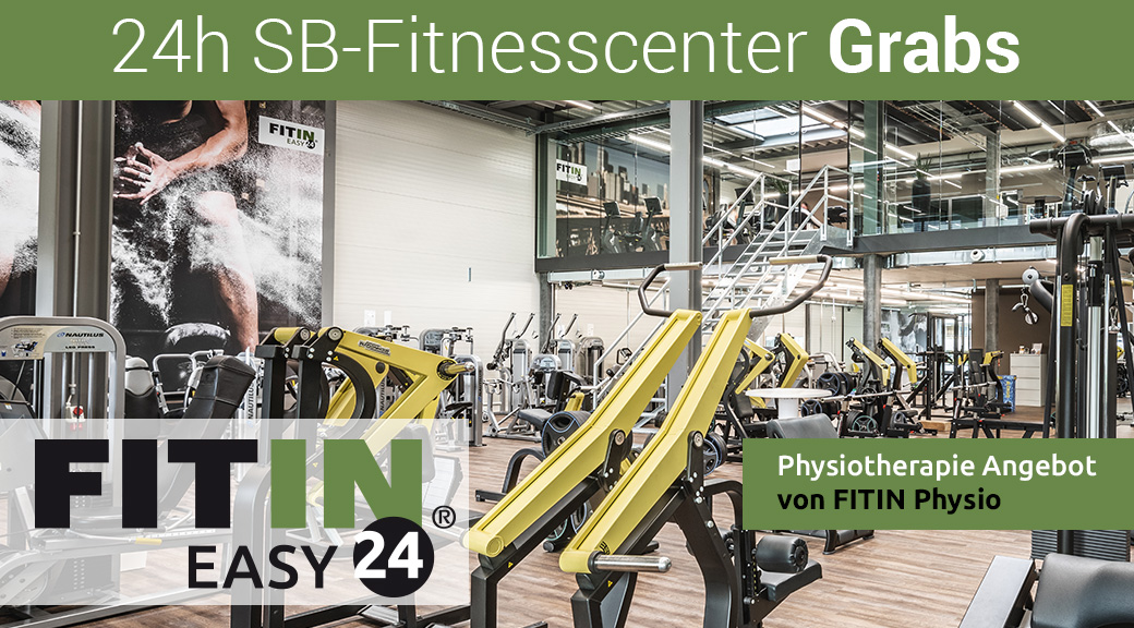 FITIN Easy 24 | 24h SB-Fitnesscenter Grabs mit Physiotherapie Angebot von FITIN Physio